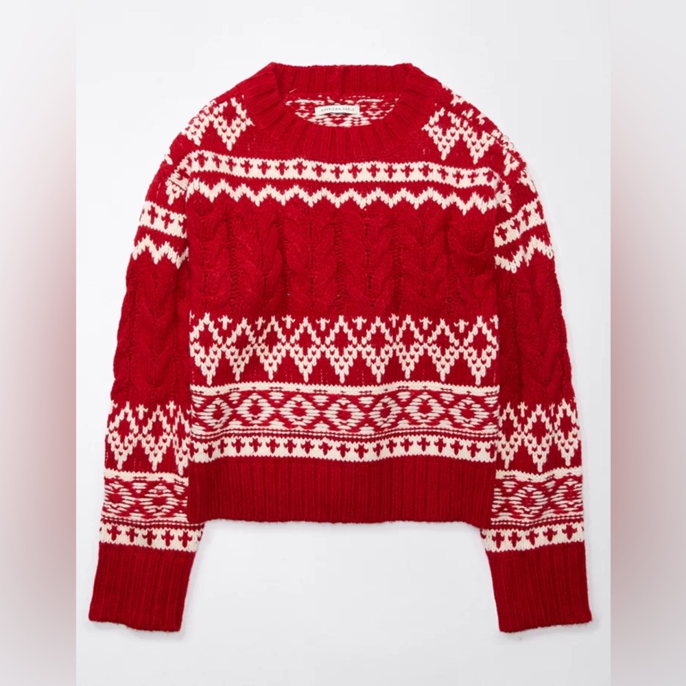 American Eagle Fair Isle Sweater